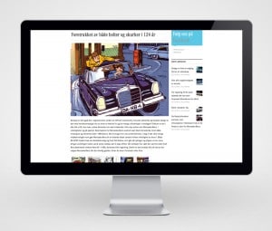 Mercedes-Benz / Kampanjeside - desktop