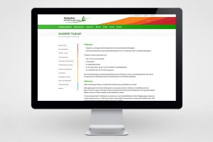 Sørlandets rehabiliteringssenter / Redesign nettside