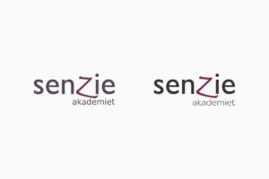 Senzie Akademiet / Logo før og etter
